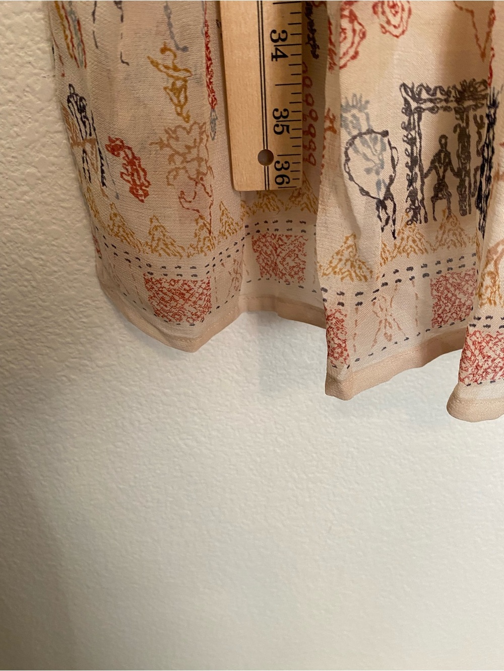 ✨ Velvet by Graham & Spencer Anthropologie Embroidered Boho Dress – Size L ✨ - Picture 10 of 13